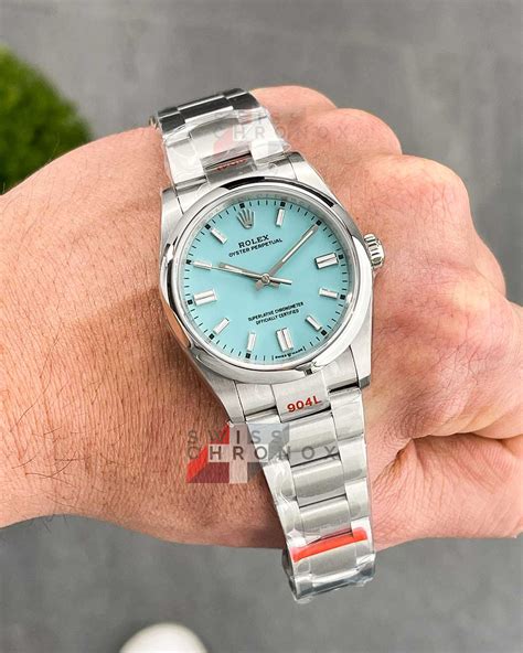 rolex tiffany 36 mm|rolex tiffany blue dial.